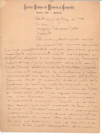 [Carta] 1930 may. 12, Santiago, Chile [a] Joaquín Edwards Bello