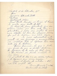 [Carta] 1966 oct. 15, Quillota, Chile [a] Joaquín Edwards Bello