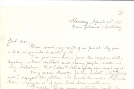 [Carta] 1951 abr. 30 [a] Joaquín Edwards Bello