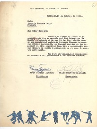 [Carta] 1956 oct. 17, Santiago, Chile [a] Joaquín Edwards Bello