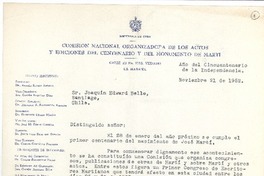 [Carta] 1952 nov. 21, La Habana, Cuba [a] Joaquín Edwards Bello