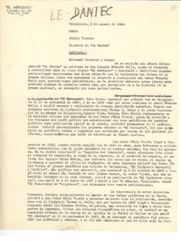 [Carta] 1946 ago. 5, Valparaíso, Chile [a] Adolfo Fuentes