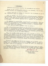 [Carta abierta] 1955 nov. Santiago, Chile [al] Presidente de las Naciones Unidas N.Y.