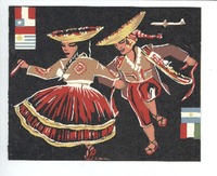 [Tarjeta] 1957 diciembre, Santiago, Chile [a] Joaquín Edwards Bello