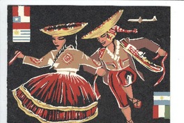 [Tarjeta] 1957 diciembre, Santiago, Chile [a] Joaquín Edwards Bello