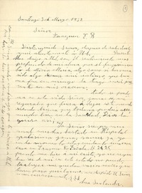 [Carta] 1952 mar. 3, Santiago, Chile [a] Joaquín Edwards Bello