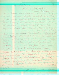 [Carta] 1952 nov. 3, Santiago, Chile [a] Joaquín Edwards Bello