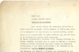[Carta] 1957?, Santiago, Chile [a] Joaquín Edwards Bello