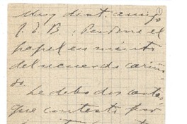 [Carta] 1927 may. 23, Fontainebleau, Francia [a] Joaquín Edwards Bello