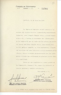 [Carta] 1968 mar. 15, Santiago, Chile [a] Marta Albornoz de Edwards