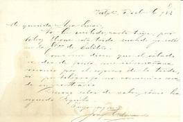 [Carta] 1888 dic. 6, Valparaíso, Chile [a] Ana Luisa Bello