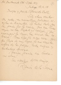 [Carta] 1956 abr. 18, Santiago, Chile [a] Joaquín Edwards Bello
