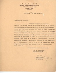 [Carta] 1953 may.10, Santiago, Chile [a] Joaquín Edwards Bello