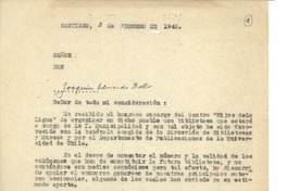 [Carta] 1948 feb. 3, Santiago, Chile [a] Joaquín Edwards Bello