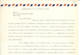 [Carta] 1965 feb. 26, Antofagasta, Chile [a] Joaquín Edwards Bello