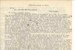 [Carta] 1958 enero, Quillota, Chile[a] Joaquín Edwards Bello