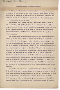 Perfil literario de Carmen Laforet