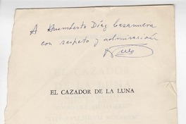 [Dedicatoria] c.1970, Buenos Aires, Argentina [a] Humberto Díaz-Casanueva