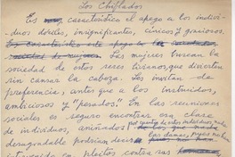 [En el ocaso de sus vidas...]