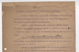 Escritores negociantes y verdaderos escritores