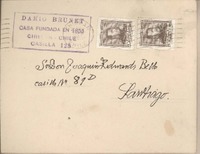 [Tarjeta] 1959, noviembre 23, Chillán, [Chile] [a] Joaquín Edwards Bello