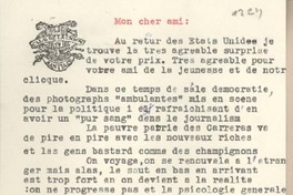 [Tarjeta] 1959, [Estados Unidos] [a] Joaquín Edwards Bello