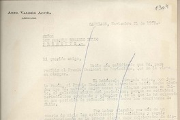 [Carta] 1959 noviembre 21, Santiago, [Chile] [a] Joaquín Edwards Bello