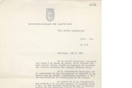 [Carta] 1968 marzo 15, Santiago [Chile][a] Marta Albornoz