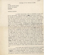 [Carta] 1958 febrero 17, Santiago [Chile] [a] Joaquín Edwards Bello