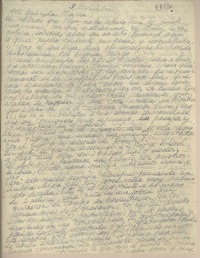 [Carta] 1950, [París, Francia] [a] María Edwards