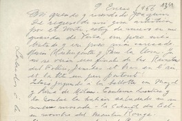 [Carta] 1956 enero 9, Viña del Mar, [Chile] [a] Joaquín Edwards Bello