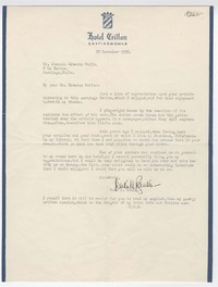 [Carta] 1938 noviembre 20, Santiago, Chile [a] Joaquín Edwards Bello