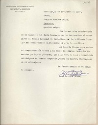 [Carta] 1959 noviembre 20, Santiago, [Chile] [a] Joaquín Edwards Bello