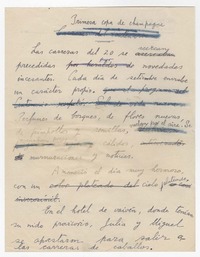 Primera Copa de Champagne