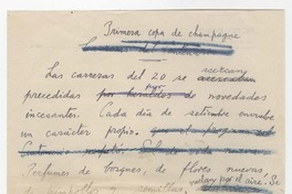 Primera Copa de Champagne