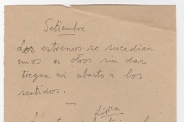 [Amores de septiembre]