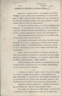 O'Higgins en Inglaterra y el Conde de Maule