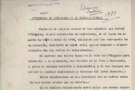 O'Higgins en Inglaterra y el Conde de Maule