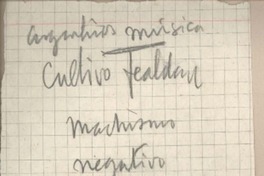 [Notas y artículos]