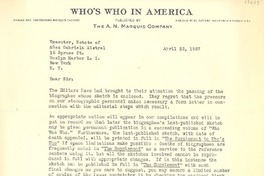 [Carta] 1957 abr. 23, [Chicago?] [a] Gabriela Mistral, Roslyn Harbor, New York