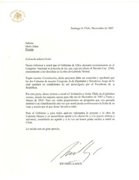 [Carta] 2002 noviembre, Santiago de Chile [a] Doris Dana, Florida