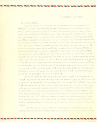 [Carta] 1957 feb. 7, [Santiago, Chile] [a] Doris Dana, [New York]