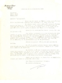 [Carta] 1955 feb. 28, Santiago, Chile [a] Doris Dana, [New York]