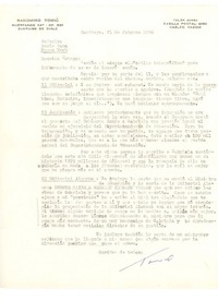 [Carta] 1955 feb 21, Santiago, Chile [a] Doris Dana, [New York]