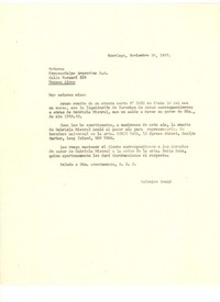 [Carta] 1957 nov. 26, Santiago, Chile [a] Espasa-Calpe, Buenos Aires, Argentina