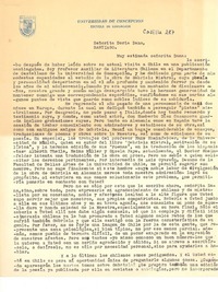 [Carta] [1960], Concepción, Chile [a] Doris Dana, Santiago, [Chile]