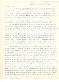 [Carta] 1953 nov. 11, Rapallo, [Italia] [a] Doris Dana, [New York]