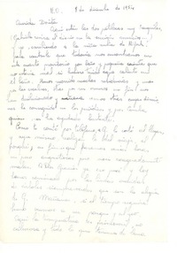 [Carta] 1954 dic. 8, New Orleans [a] Doris Dana, [New York]