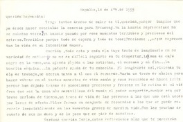 [Carta] 1955 nov. 14, Rapallo, [Italia] [a] Doris Dana, [New York]