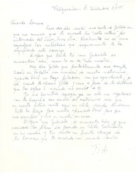 [Carta] 1955 dioc. 8, Valparaíso, Chile [a] Doris Dana, [New York]